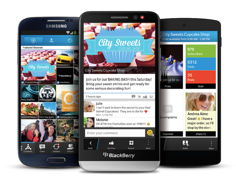 BBM for iOS/Android, now beefed up with Voice and Channels