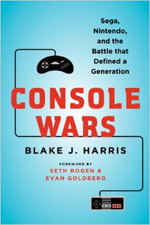 The upcoming book that covers the story of Sega versus Nintendo.