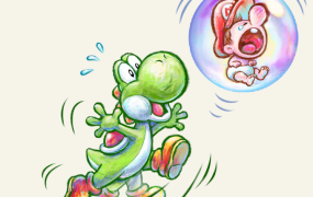 Yoshi's New Island baby chase