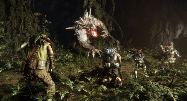 Evolve jungle fight