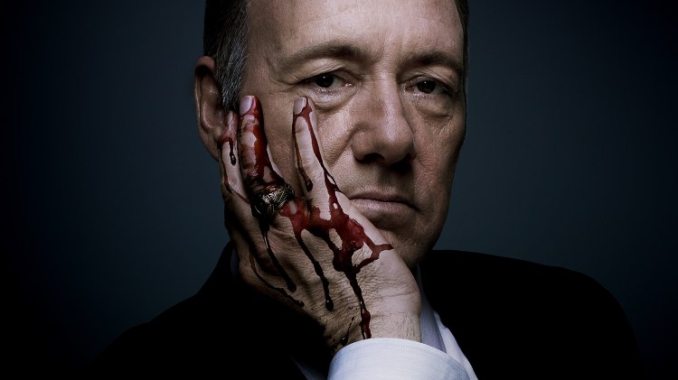 Kevin Spacey as U.S. Representative Francis J. "Frank" Underwood.