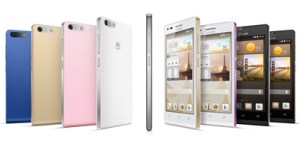 The Ascend G6 comes in a range of colors.