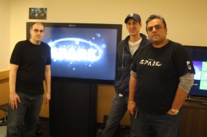 Henry Sterchi, Brad Rebh, and Rahul Sandil of Team Dakota