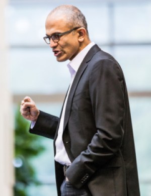 Satya Nadella in Microsoft