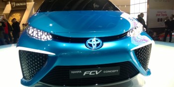 Will Toyota's fuel cell sedan target Tesla's Model S?