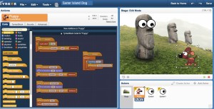 The tasks in Tynker’s lessons are kid-appropriate 