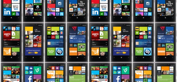 Windows Phone tiled