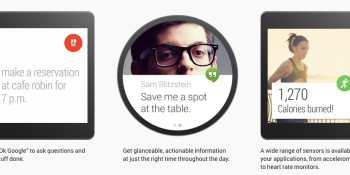 Google shows off Android Wear's notifications and interface (video)