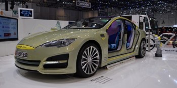 The Rinspeed XchangE is a Tesla-based self-driving car