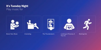 Songza now pulls data from The Weather Channel to recommend music