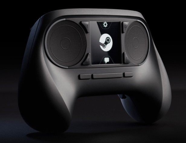 The old version of the Steam Controller.