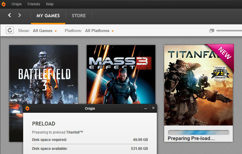 Titanfall Preload Starts Today March 7