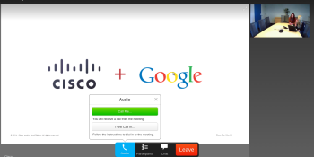 With WebEx for Chromebooks, Google actually does something boring