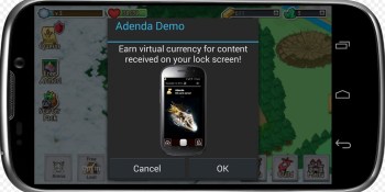 Adenda lets games and apps display animations on your Android phone’s lock screen