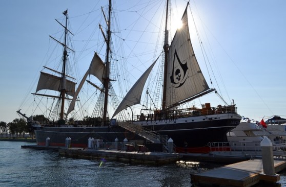 Ubisoft's Assassin's Creed ship at Comic-Con