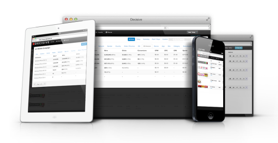Decisive offers extreme real-time reporting on all ad placements.