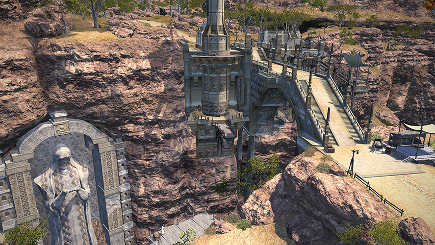 Final Fantasy XIV: A Realm Reborn has some stunning locations.