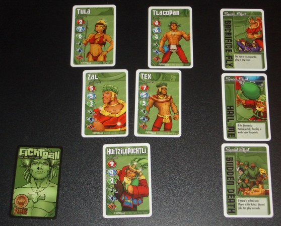 Fightball - Aztecs cards