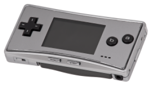 The Game Boy Micro.