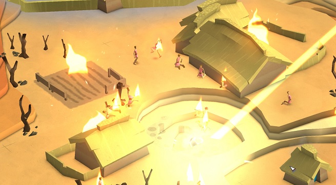 An act of God in Godus