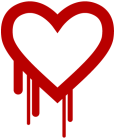 The terrifying Heartbleed bug's logo.