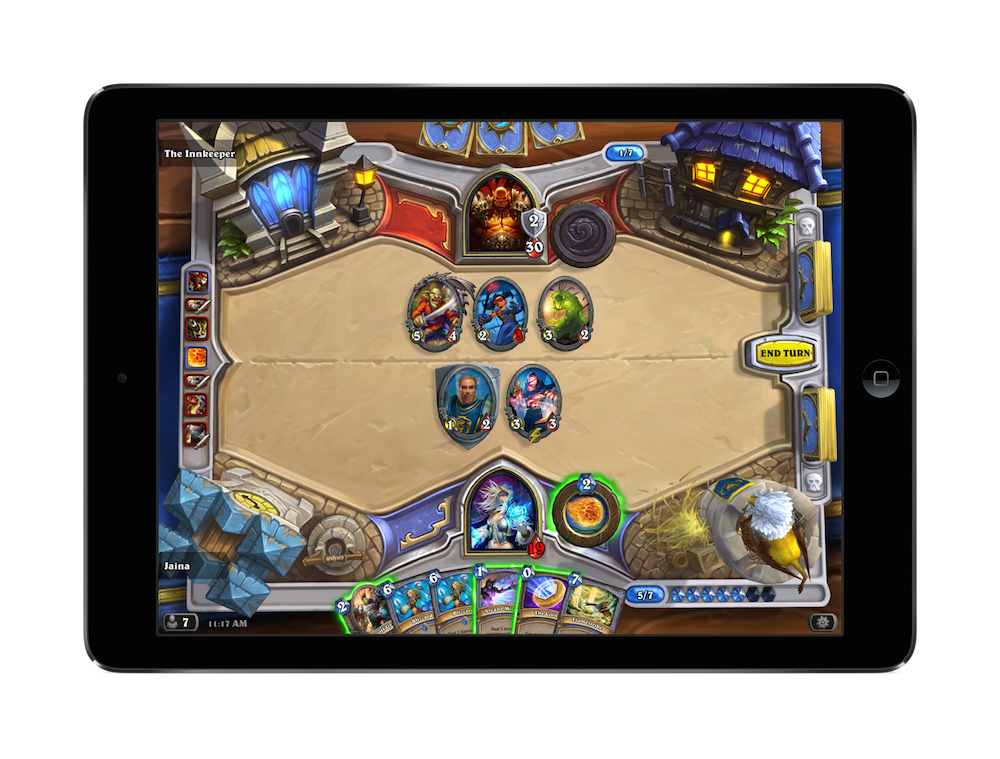 One of the most difficult parts of bringing Hearthstone to the iPad was figuring out Battlecry.