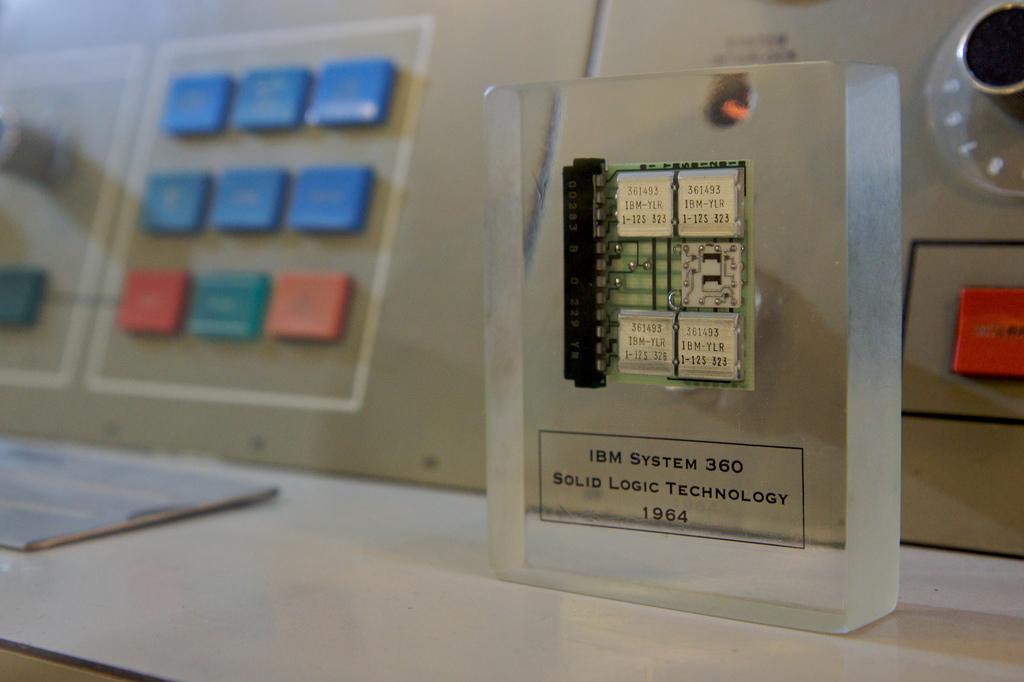 IBM Solid Logic Technology Marcin Wichary Flickr