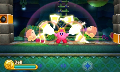 Bell is another new ability in Triple Deluxe.