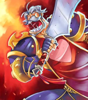 Leeroy Jenkins rushing into battle