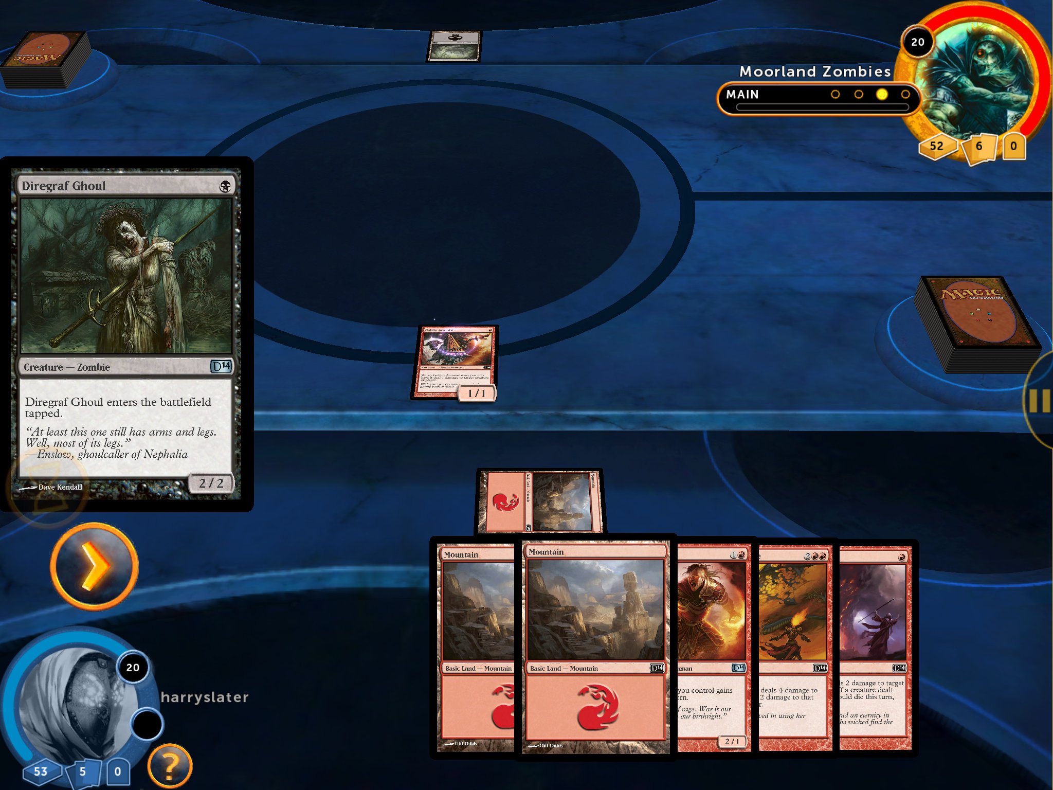 Magic 14 on the iPad.