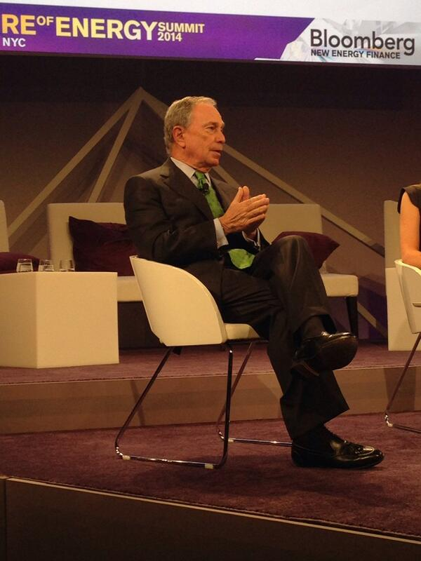 Michael Bloomberg at the Energy Summit