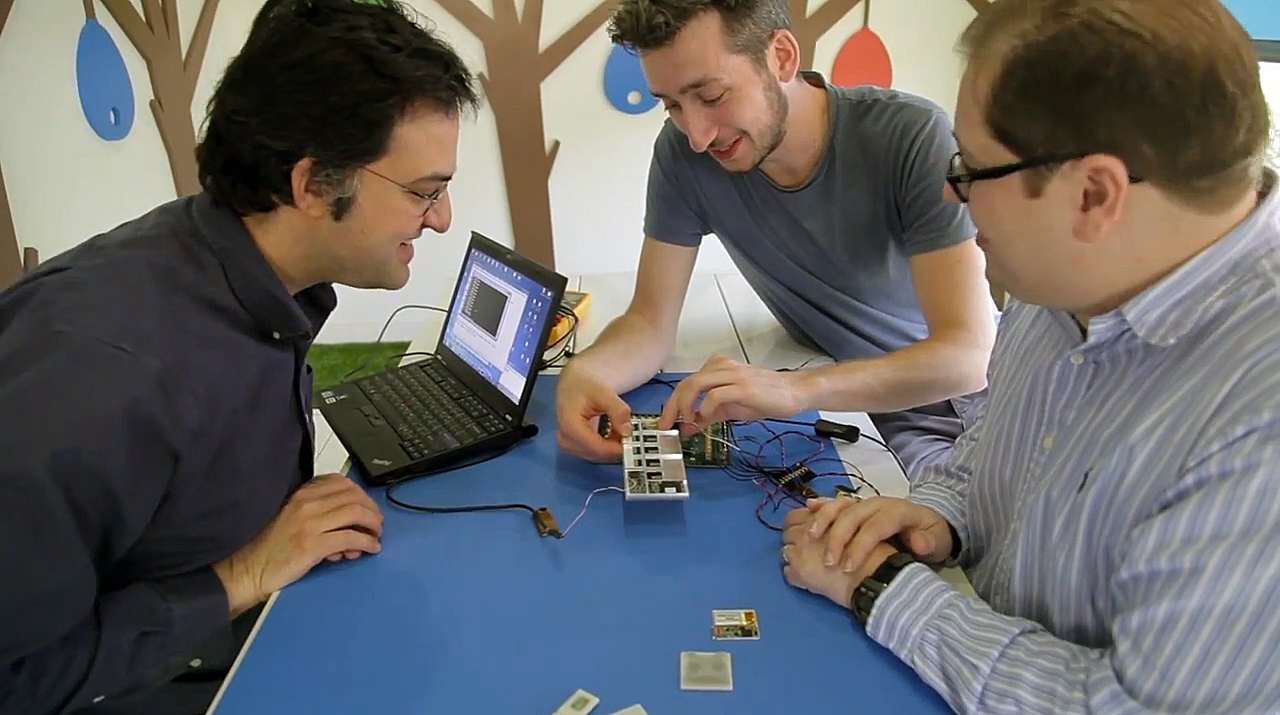 Project Ara developers at Google's Mountain View headquarters.