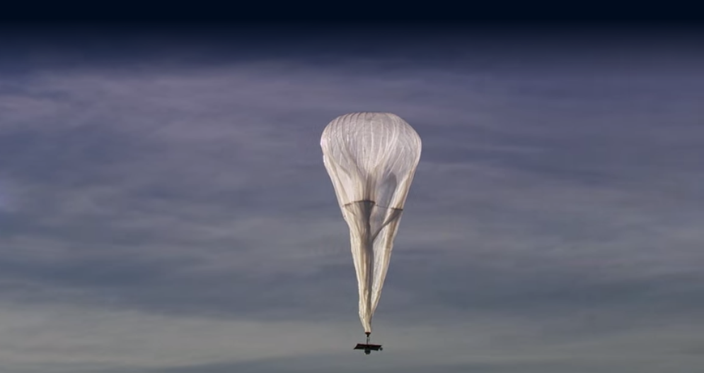 A Google Loon balloon.