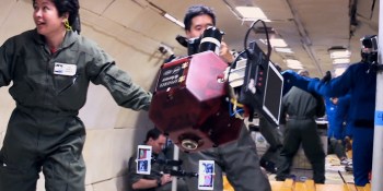 Google’s 3D-mapping phones are headed to space: Watch this zero-gravity test