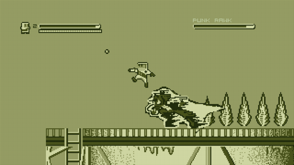 Super Rad Raygun's hero even jumps like Mega Man.