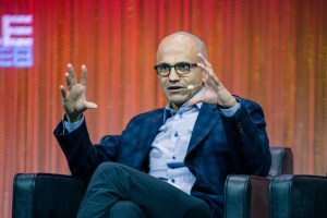 Satya Nadella Microsoft Le Web Flickr