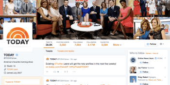 Twitter launches photo-centric profile redesign, rolling out over next few weeks