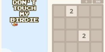 Flappy Bird 2048: Side by Side is the PB&J of games you play at the same time