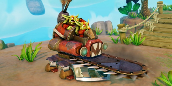 Skylanders chainsaw attack by the Shrednaught