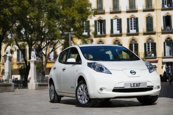 The 2013 Nissan Leaf.