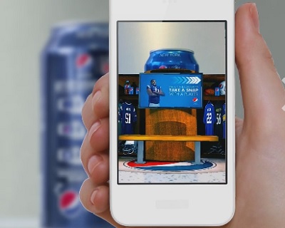 Blippar on Pepsi can