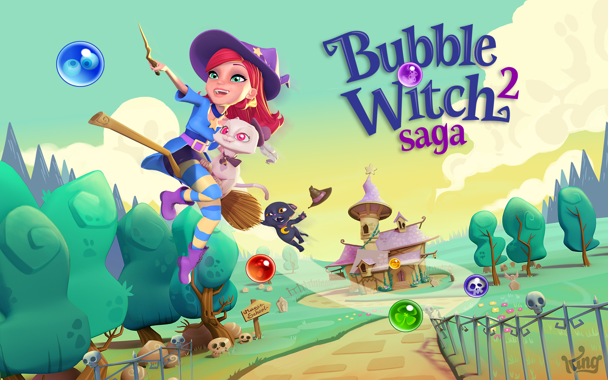 Bubble Witch Saga 2 isn't enough for King.