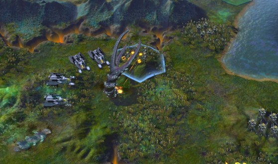 Giant worm in Civilization: Beyond Earth