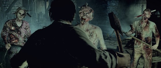 The Evil Within undead attack.