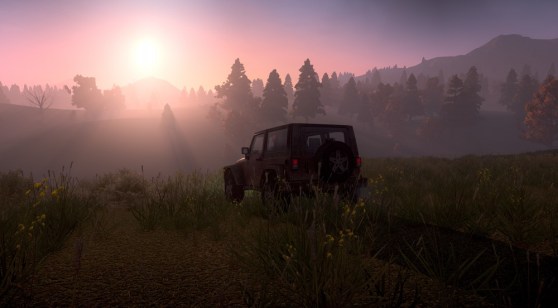 Sunsets are pretty in H1Z1