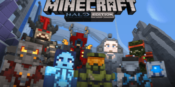 Check out Minecraft's Halo mashup in action for Xbox 360