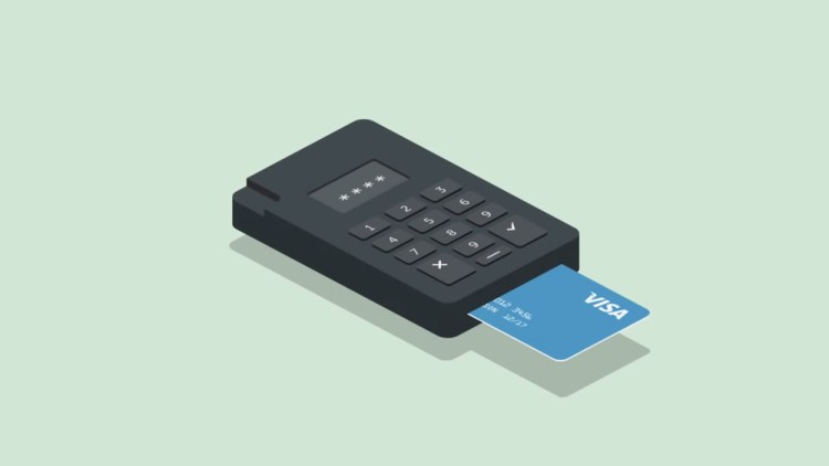 iZettle card reading hardware.