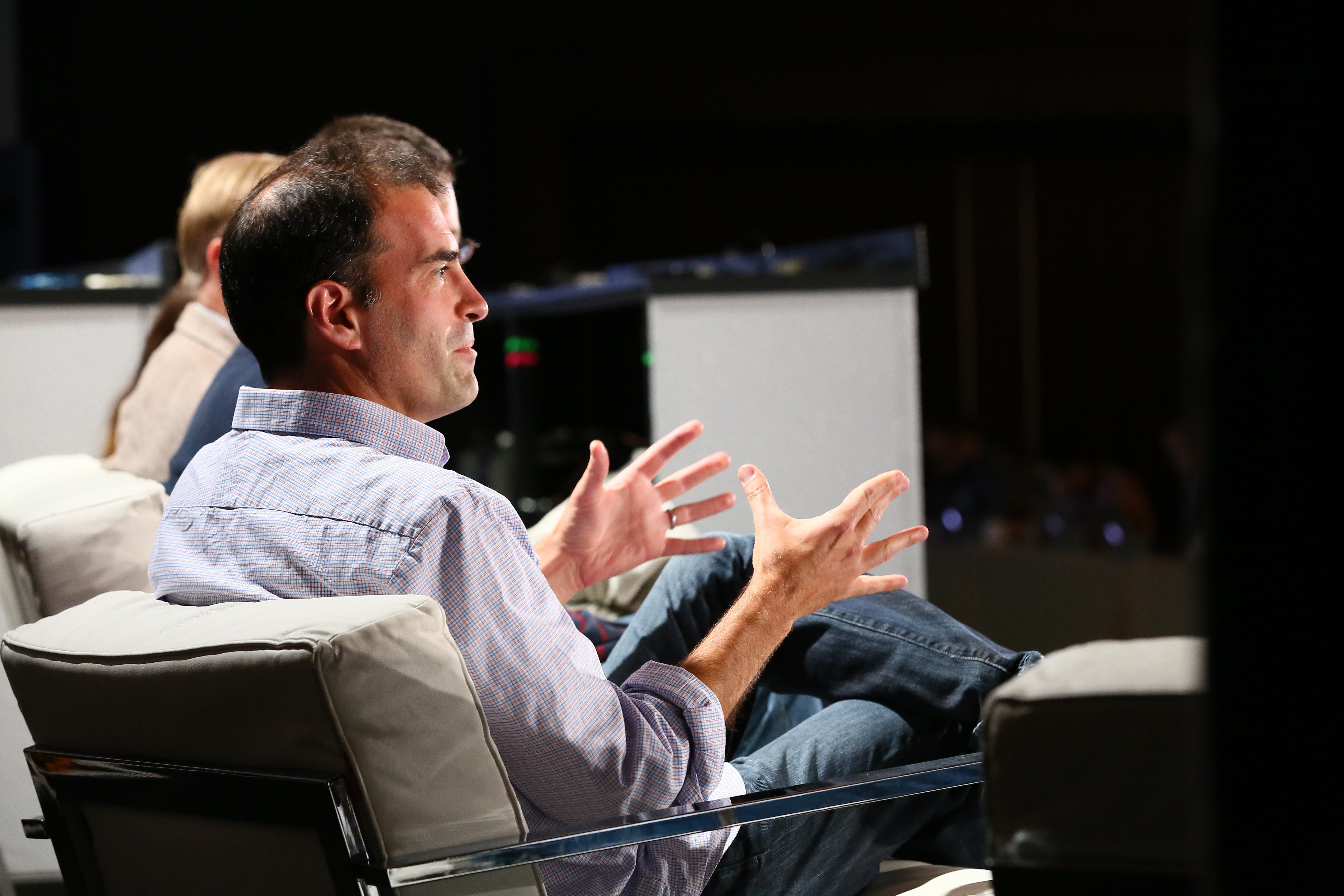 Joe Adler, Interana's director of product management, on-stage at VentureBeat's DataBeat conference Monday.