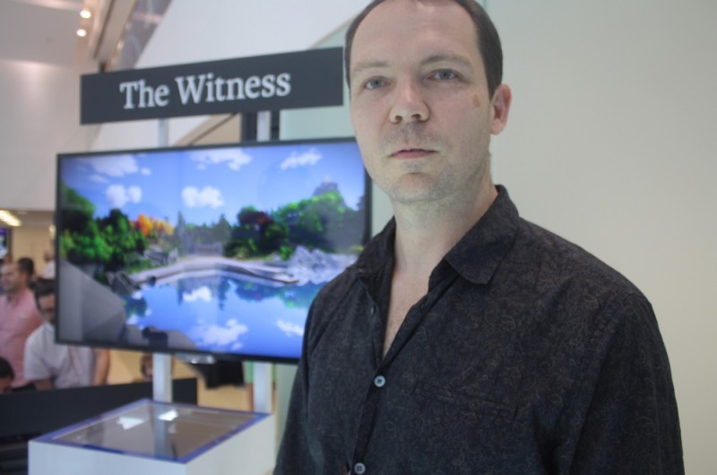 Jonathan Blow, creator of The Witness.