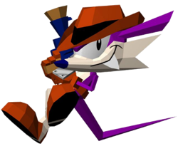 Shadow was the first Sonic character to use a gun.